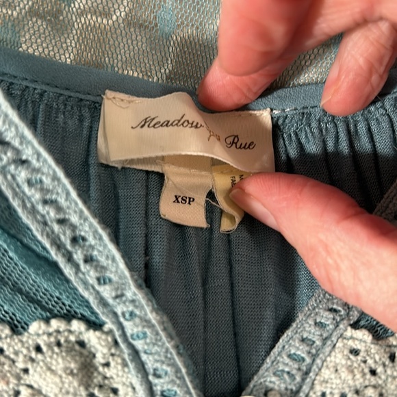 Anthropologie meadow rue blouse xsp - Picture 4 of 7